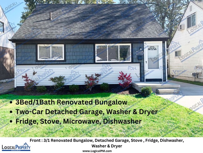 3/1 Renvtd Bnglw, Garage, stve & Frdg - 3/1 Renvtd Bnglw, Garage, stve & Frdg Apartment