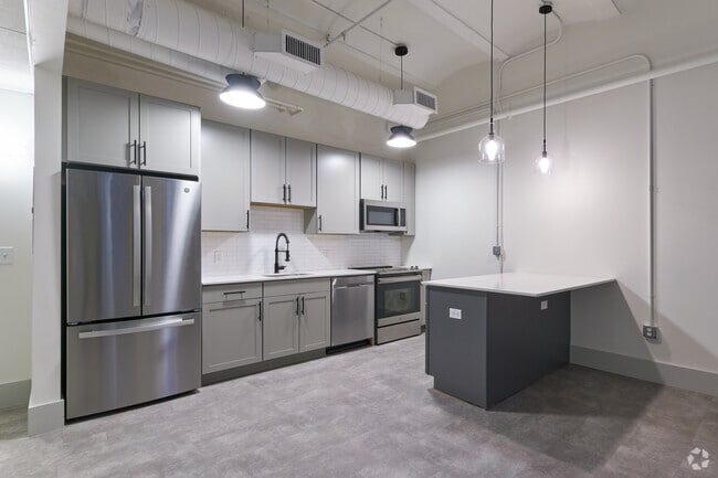 Unit 210 1 BR, 1 BA - 725SF Kitchen