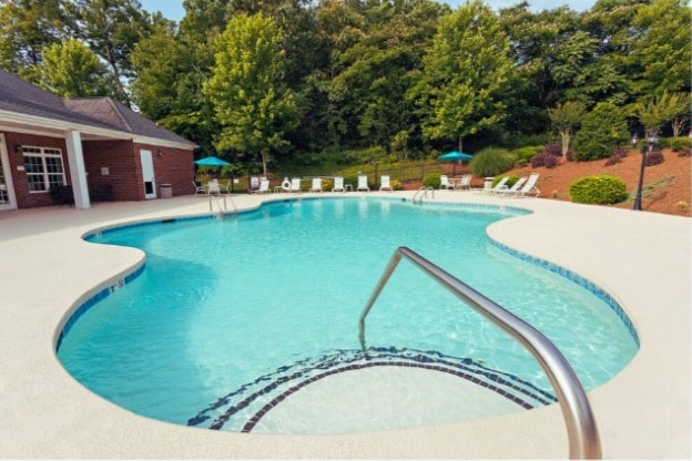 Pool Entrance