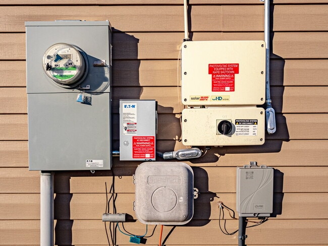 Photo - Available now! Has solar panels!