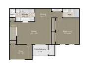 Dogwood - 1 Bedroom/1 Bath