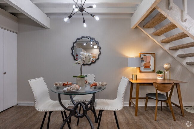 Dining room - Upgraded Unit