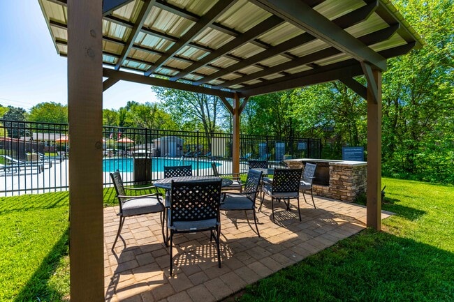 Gazebo and grilling area