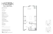 A1B2 floor plan Harrison Yards