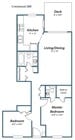 2-bed, 1.5-bath