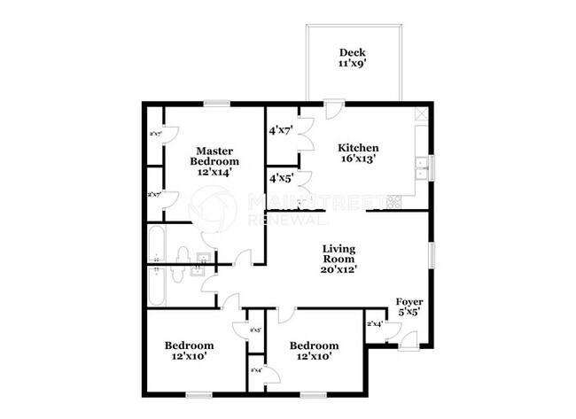 Photo - 3 Bedroom Pet-Friendly Home in Louisville, KY with Main Street Renewal