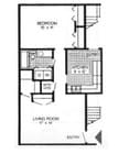 1BR/1BA
