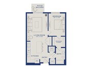 A17 | 1x1 | 766 sq ft
