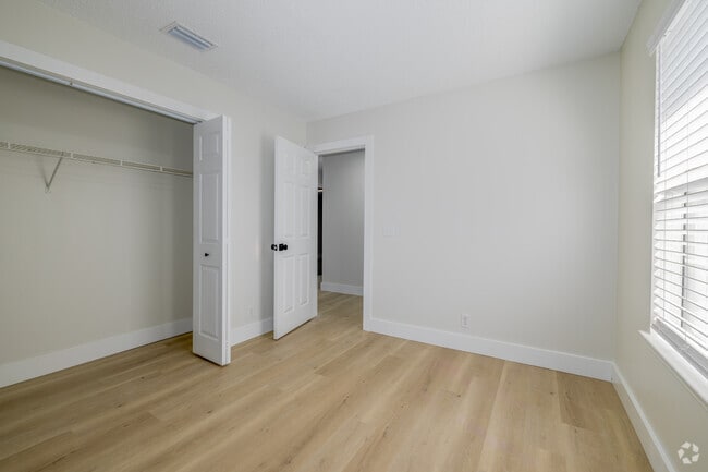 3BR, 2BA - 1,145SF - Bedroom - Mod Villas