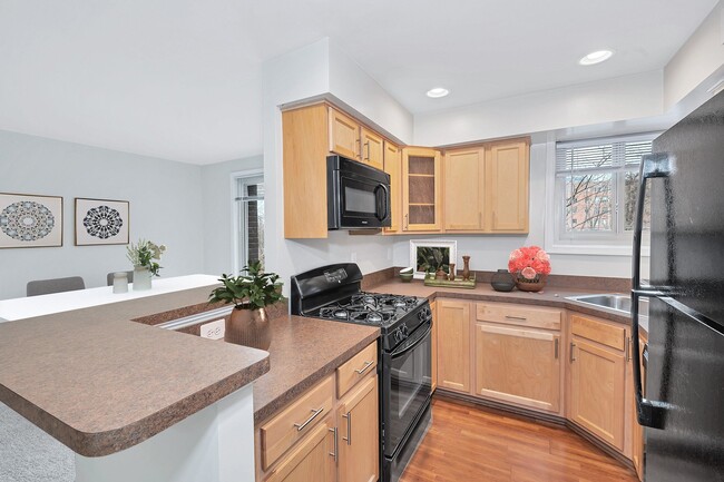 Spacious and fully equipped kitchens