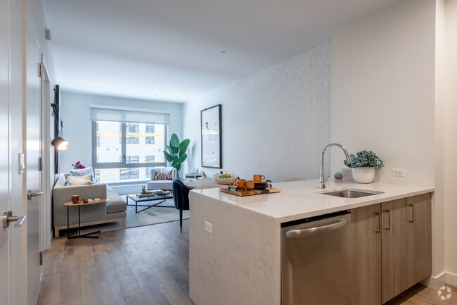 1BR 1BA - 663SF