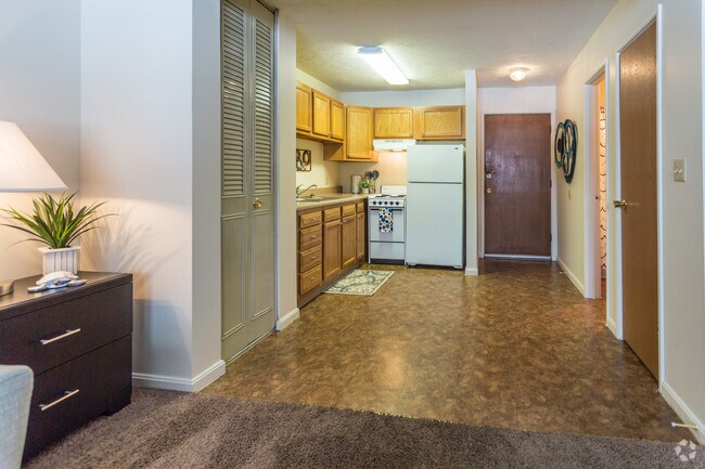 Cocina de estudio - Boulevard Club Apartments