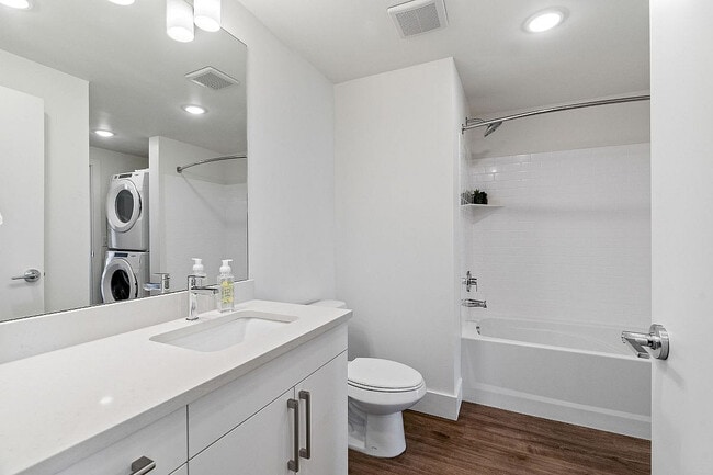 1 Bedroom Apartment Bathroom at The Richmond Apartments Millcreek Utah - The Richmond Apartments