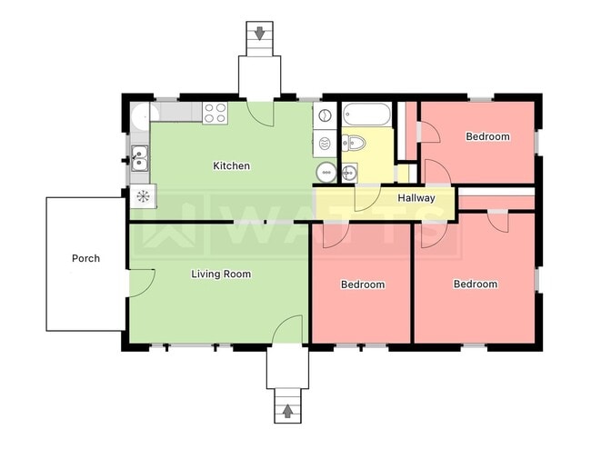 Photo - 3-Bedroom, 1-Bath Home in Forestdale