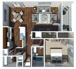 One Bedroom One Bathroom