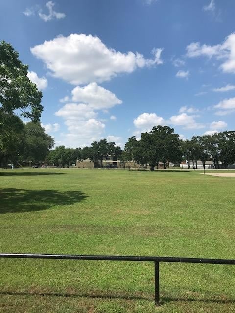 Veterans Park next door