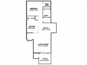 1BR/1BA