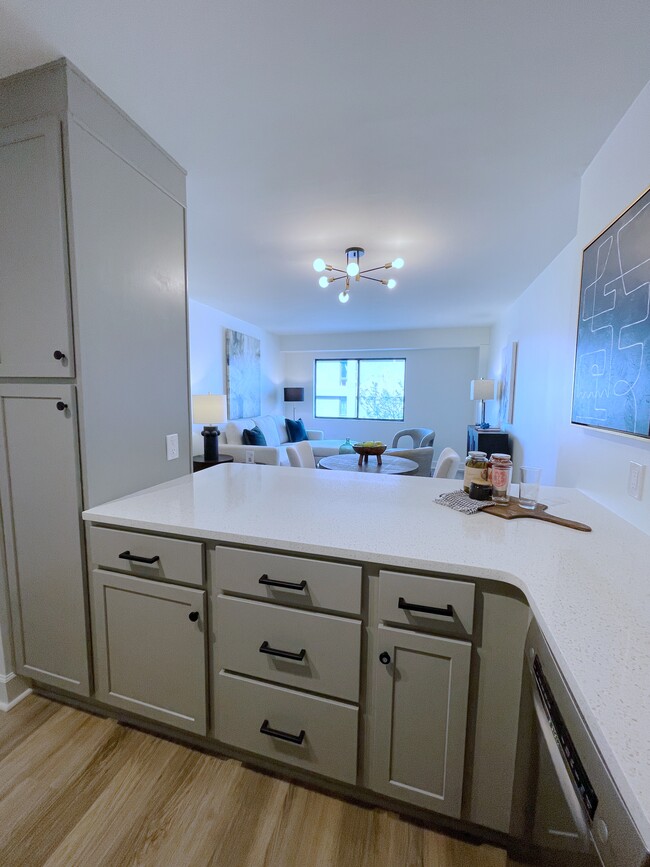 Kitchen - Living Room - 2625 Highland Ave S Unit #503