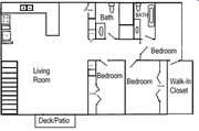 3BR/1.5BA