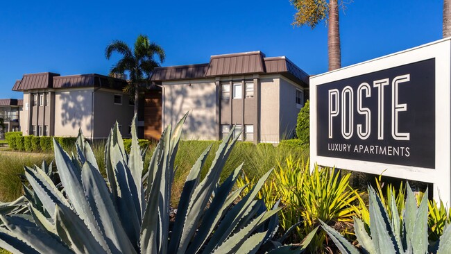 Experience upscale living at Poste Luxury Apartments. Surrounded by lush landscaping and modern design, our community offers a blend of comfort and sophistication in a serene environment. - POSTE Winter Park Apartments