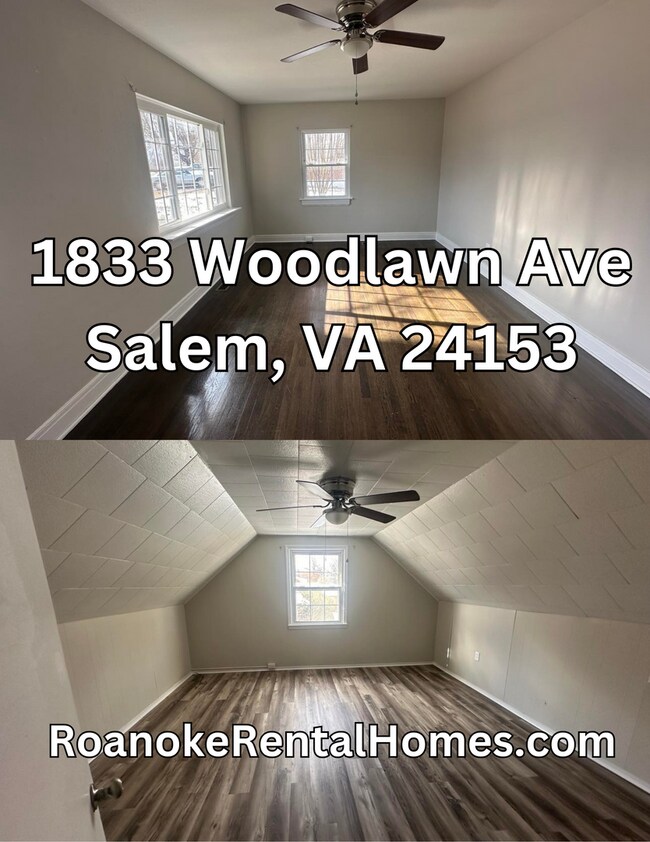 1833 Woodlawn Ave Salem, VA 3+bed, 1bath ... House House Rental in