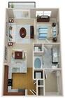 Avana Westside - Alexander RA - 1 Beds - 1 Baths - 656 Sq. ft.
