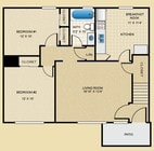 2BR/1BA