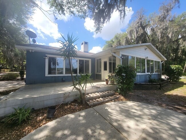 Photo - Little Lake Weir Waterfront FENCED 3BR/2BA on 6 Acres with Horse Barn, Private Boat Ramp & Dock