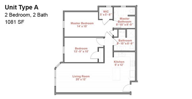 Photo - Now Available: Modern 2 Bedroom, 2 Bathroo... Unit 210 (Bldg 341)