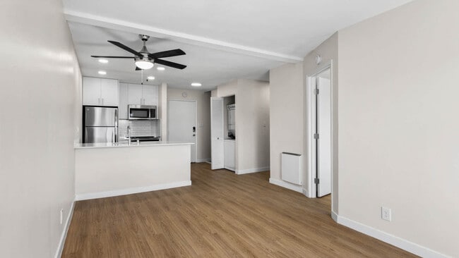 Living Room with Hard Surface Flooring