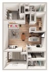Legacy North - B2SC0 Floor Plan
