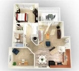 Woodland with a Den Renovated floor plan Brodick Hill