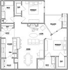Fillmore floor plan Jefferson at Dedham Station