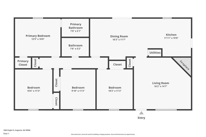 Photo - Spacious 4-Bedroom Home in Augusta, GA