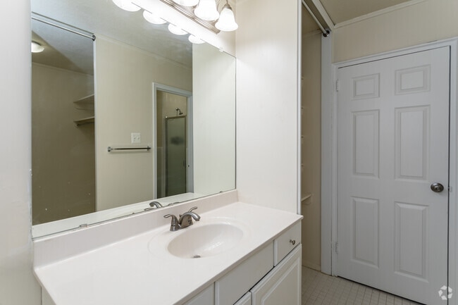 2BR, 2BA - 1,100 SF Bathroom One