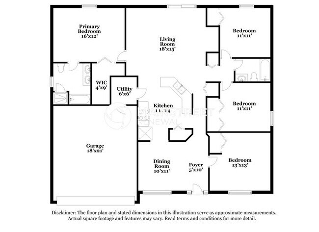 Photo - 4 Bedroom Pet-Friendly Home in LEHIGH ACRES, FL with Main Street Renewal
