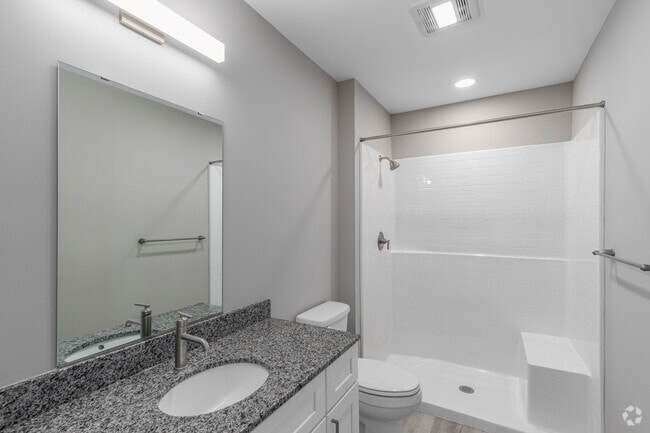 3BR, 2BA - 1,357SF - Primary Bathroom