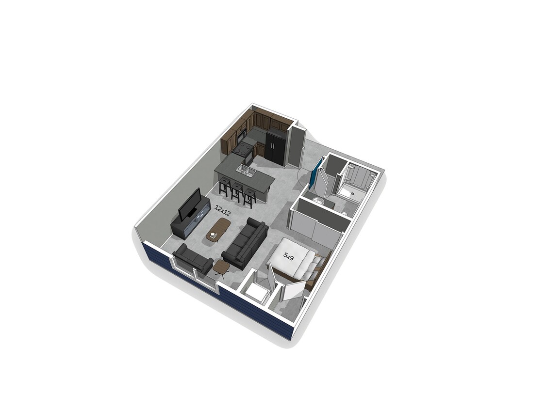 Floor Plan - Studio