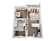 Pearl AFF floor plan The Amber