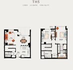 TH5 | 2 Bed 2.5 Bath 1,596 square feet