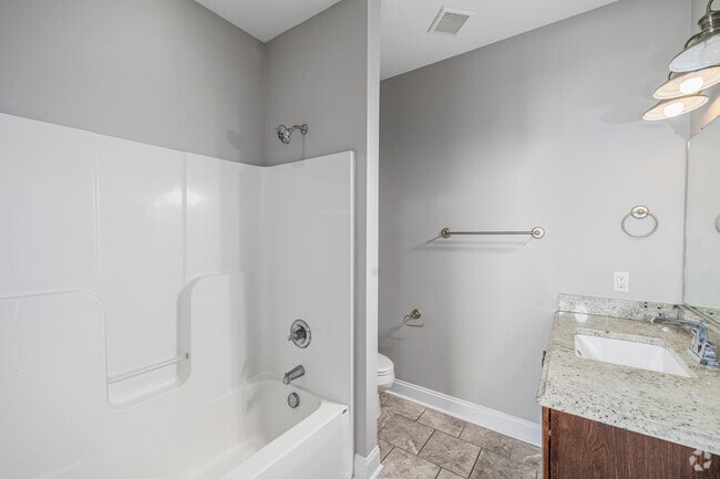 3BR, 2BA - 1,500SF - Primary Bathroom - Cornerstone Lofts