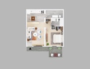 1 Bedroom 1 Bath