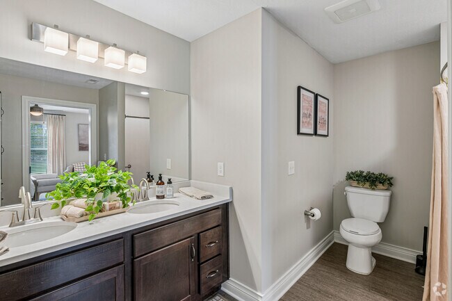 Lisbon 2BR, 2BA - 1,191SF - First Bathroom