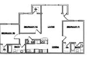 3BR/2BA