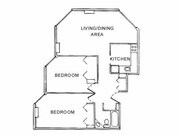 2BR/1BA