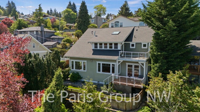 Building Photo - Picturesque Seattle Craftsman in a Private Bryn Mawr Enclave *Amazing Views *Central A/C *Tons of...