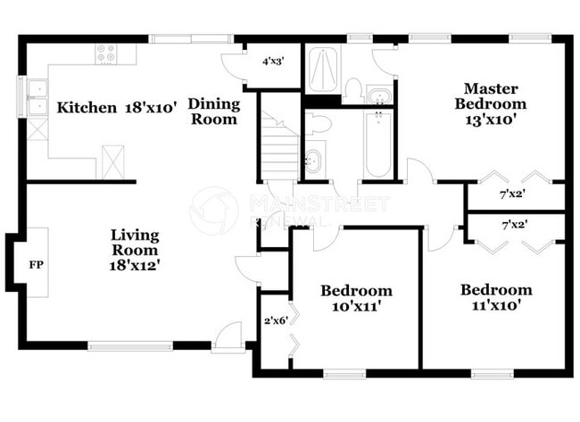Photo - 3 Bedroom Pet-Friendly Home in Independence, MO with Main Street Renewal