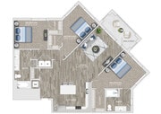 C2 floor plan Selene at Sayebrook