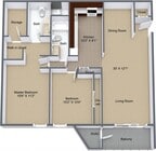 2 Bedroom 2 Bath