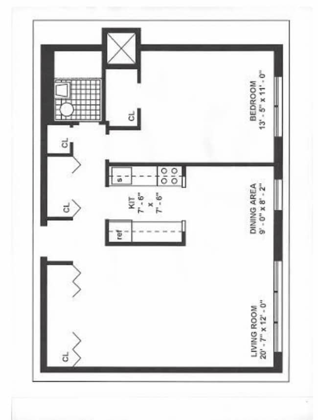 Photo - Beautifully One Bedroom Two Blocks From Train!! On-Site Parking available! Unit 436-C5
